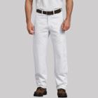 Dickies Men's Straight Fit Trousers - White