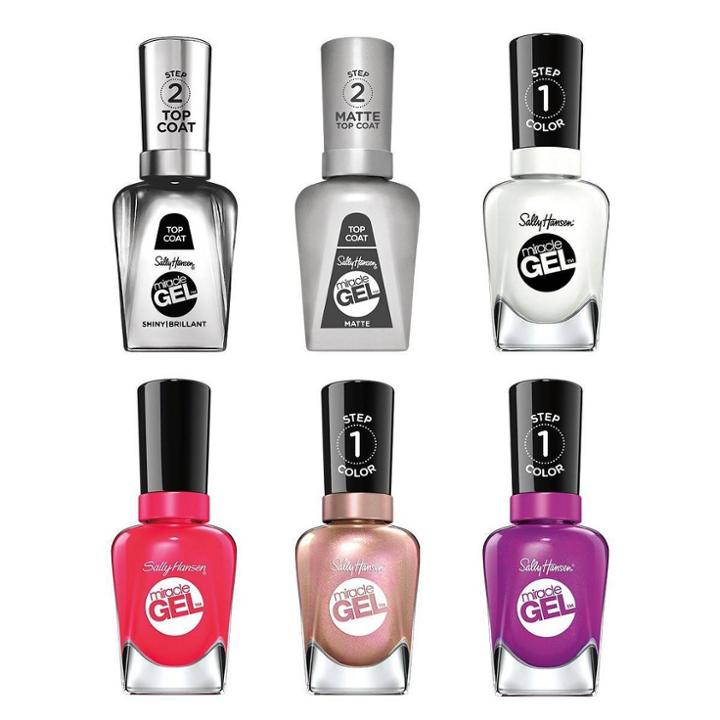 Sally Hansen Miracle Gel Nail Color Summer Set - 0.5 Fl Oz