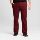 Men's Big & Tall Straight Fit Hennepin Chino Pants - Goodfellow & Co Burgundy (red)
