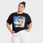 Modern Lux Women's Plus Size Olivia Rodrigo Sour Album Short Sleeve Graphic T-shirt - Black