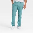 Men's Tall Skinny Chino Pants - Goodfellow & Co Dusky Green