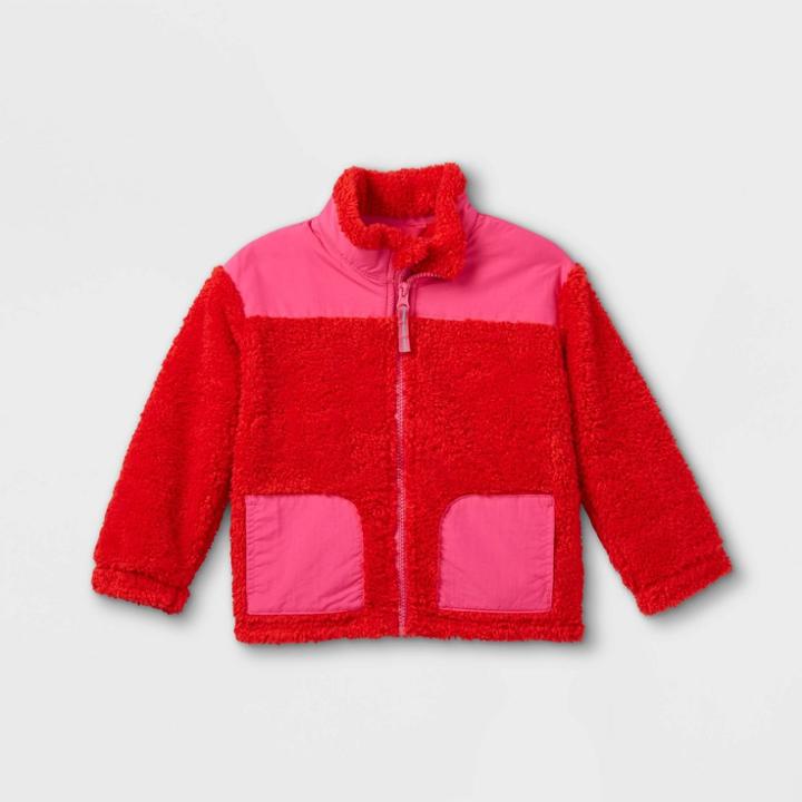Toddler Fleece Jacket - Cat & Jack Pink