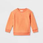 Toddler Fleece Pullover Sweatshirt - Cat & Jack Orange