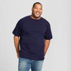 Men's Big & Tall Short Sleeve French Terry T-shirt - Goodfellow & Co Xavier Navy