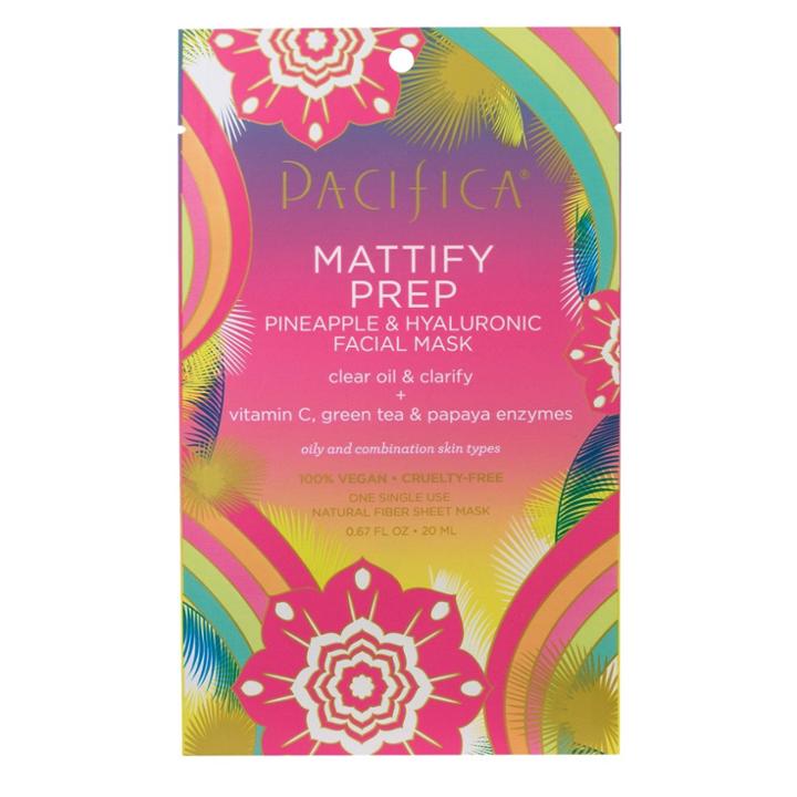 Pacifica Mattify Prep Pineapple And Hyaluronic Face Mask