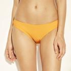 Women's Sun Coast Textured Cheeky Bikini Bottom - Shade & Shore Sunflower S, Size: