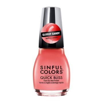 Sinful Colors Quick Bliss Nail Polish - Candied Grapefruit