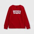 Levi's Toddler Boys' Batwing Logo Long Sleeve T-shirt -