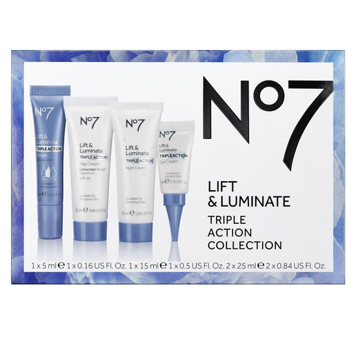 No7 Lift & Luminate Triple Action Travel Set
