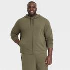 Men's Big & Tall Soft Gym Full Zip Hooded Sweatshirt - All In Motion