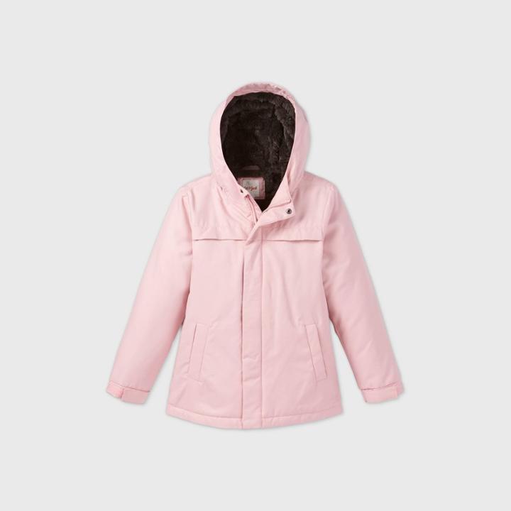 Girls' Playground Parka Jacket - Cat & Jack Pink