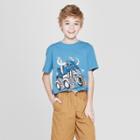 Boys' Monster Truck Short Sleeve Graphic T-shirt - Cat & Jack Blue