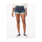 Denizen From Levi's Women's High-rise 3 Jean Shorts - Denim Queen