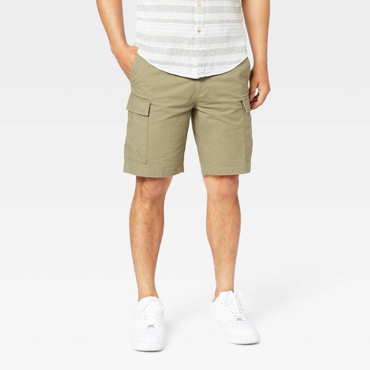 Dockers Men's 9 Regular Fit Tech Cargo Shorts -
