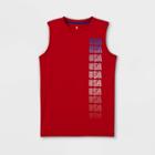 All In Motion Boys' Sleeveless Graphic T-shirt - All In