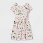 Girls' Barbie Skater Dress - Pink