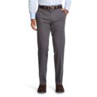 Haggar H26 - Men's Big & Tall No Iron Stretch Straight Fit Pants Dark Grey