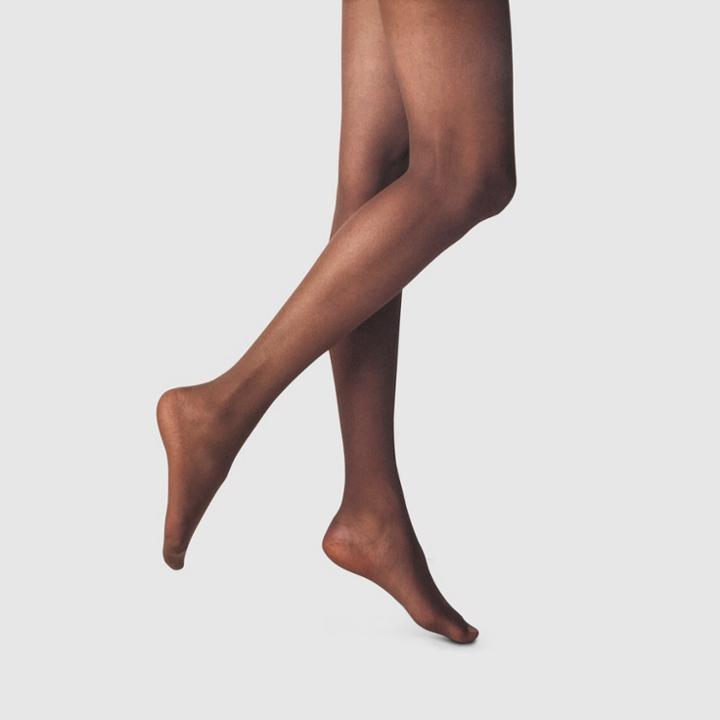 Women's 20d Sheer Control Top Nudes - A New Day Cocoa Praline S/m, Size: Small/medium, Brown