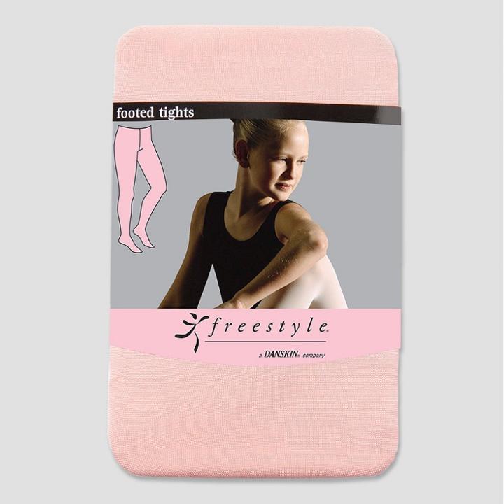 Freestyle By Danskin Girls' Tights Pink Azalea