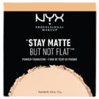 Nyx Professional Makeup Stay Matte Powder Foundation Natural - 0.26oz, Adult Unisex