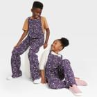Ade + Ayo Black History Month Kids' Overalls - Blue Abstract