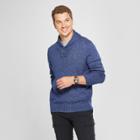 Men's Shawl Pullover Sweater - Goodfellow & Co Heather Blue