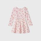 Toddler Girls' Knit Long Sleeve Dress - Cat & Jack Blush Pink