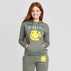 Women's Nirvana Hooded Graphic Sweatshirt - Charcoal Gray
