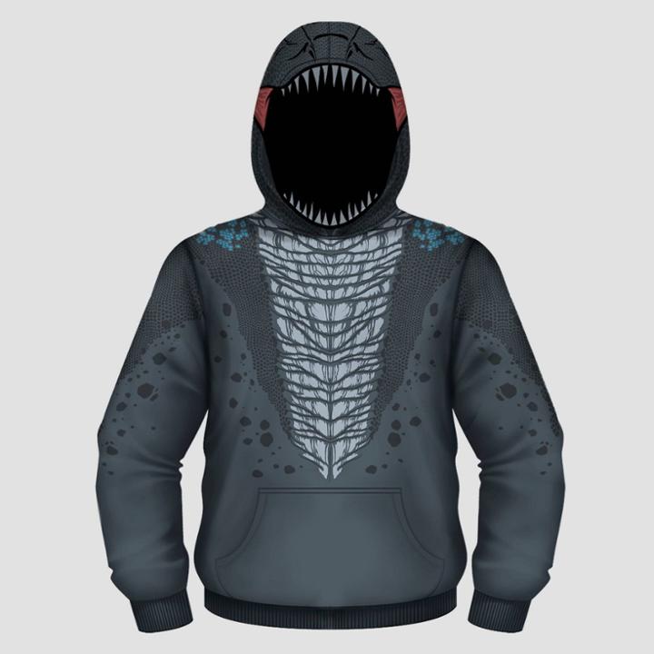 Boys' Jurassic Park Coshood Zip-up Sweatshirt - Blue