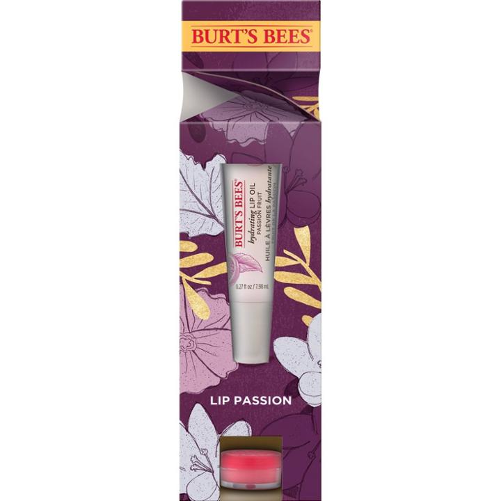 Burt's Bees Passion Fruit Lip Gift