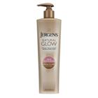 Jergens Natural Glow Daily Moisturizer Medium To Deep, Self Tanner Body Lotion, With Vitamin E