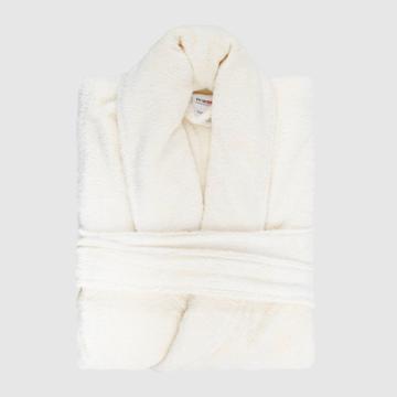 L Finesse Shawl Bathrobe Linen - Trident Group