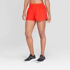 Women's Premium Running High-waisted Shorts - C9 Champion Red Flame