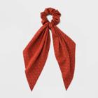 Hair Twister With Scarf Tail - Universal Thread Red