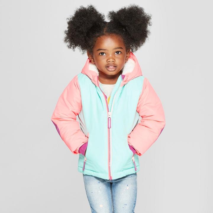 Toddler Girls' Softshell Jacket - Cat & Jack Pink