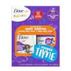Dove Beauty Kids' Smoothie Shower Time Bath And Body Gift Set - Berry