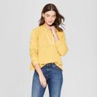 Women's Hoodie Sweatshirt - Universal Thread Yellow