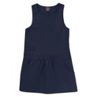 French Toast Girls' Uniform Jumper With Cinched Waist - Navy (blue)
