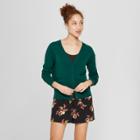 Women's Any Day Cardigan Sweater - A New Day Green