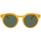 Women's Round Sunglasses - A New Day Orange