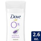 Dove Beauty 0% Aluminum Lavender & Vanilla Deodorant