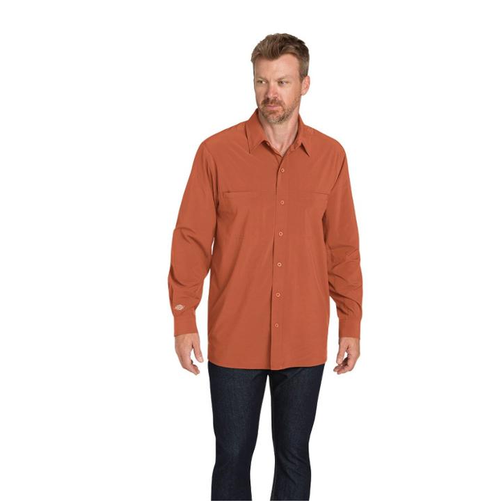 Dickies Men's Cooling Flex Long Sleeve Shirt -