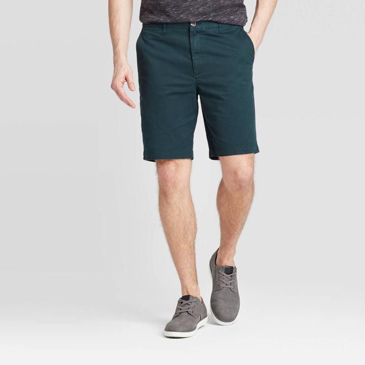 Men's 9 Chino Shorts - Goodfellow & Co Green