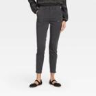 Women's Mid-rise Utility Ankle Pants - Knox Rose Black