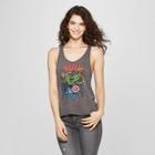 Women's Marvel Heroes Pop Racerback Graphic Tank Top (juniors') Charcoal Gray