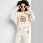 Women's Ascot + Hart Graphic Pullover Sweatshirt - White