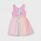 Toddler Girls' Disney Sleeveless Minnie Mouse Mermaid Tutu Dress - 2t, Girl's, Purple
