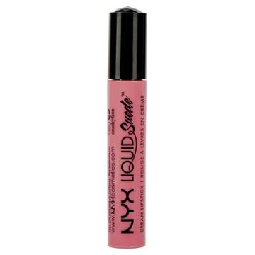 Nyx Liquid Suede Lipstick Tea & Cookies - 0.13 Oz, Pink