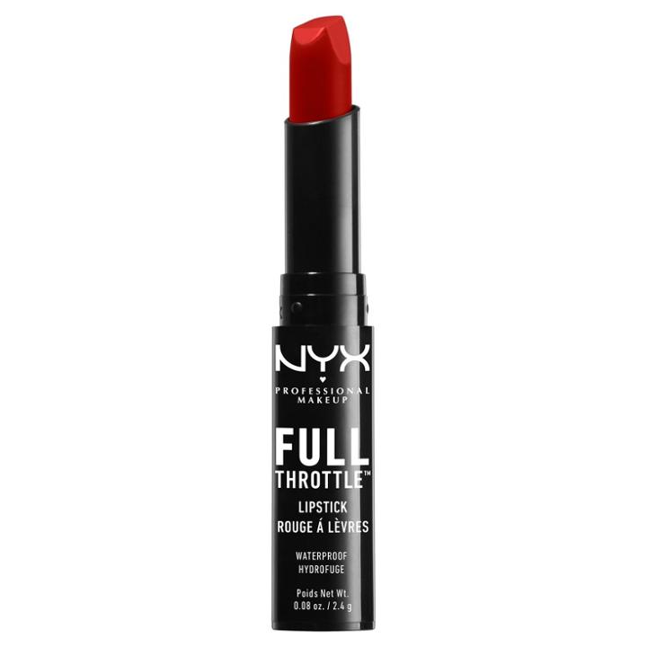 Nyx Professional Makeup Full Throttle Lipstick Up The Bass