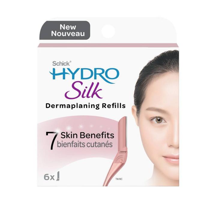 Schick Hydro Silk Exfoliating Dermaplaning Replacement Refill Blades